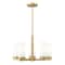 Z-Lite Danica 5 Light Chandelier, 19.5in. W x 12.5in. H, Modern Gold 3044-5MGLD - alternate 1